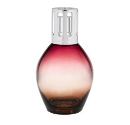 lampe berger ovale prune-marron