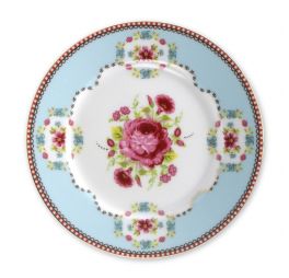 Pip Studio Early Bird Gebaksbordje Blauw 17 cm