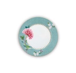 Blushing Birds Ontbijtbord Blauw 21 cm