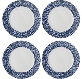 Laura Ashley set van 4 Dinerborden Sweet Allysum