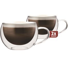 Maxxo Cappuccinoglazen Dubbelwandig