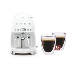 SMEG Filter Koffiezetapparaat Wit