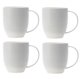 diamond round bekers 4 stuks