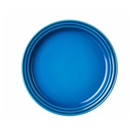 le creuset dinerbord 27 cm blauw
