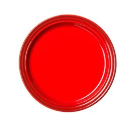 le creuset dinerbord 27 cm rood 