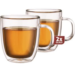 Maxxo Theeglazen Dubbelwandig