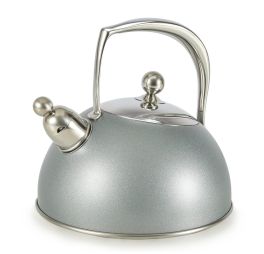 Habonne Fluitketel Metallica rvs/zilver 2 liter