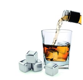 Contento Ice Cubes IJsblokjes RVS Set van 4