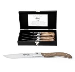 Laguiole Luxury Line Steakmessen Olijfhout
