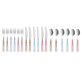 PiP Studio Floral 18 delige bestekset mix