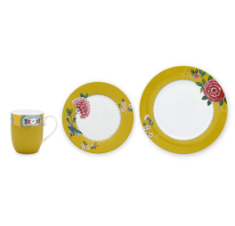 pip studio blushing birds geel