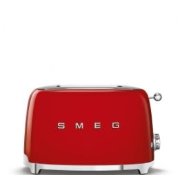 SMEG Broodrooster 2x2 Rood
