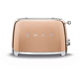SMEG Broodrooster 2x2 Roségoud